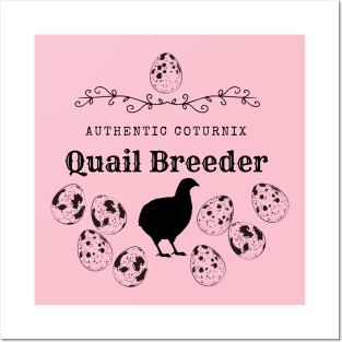 Authentic Quail Breeder Posters and Art